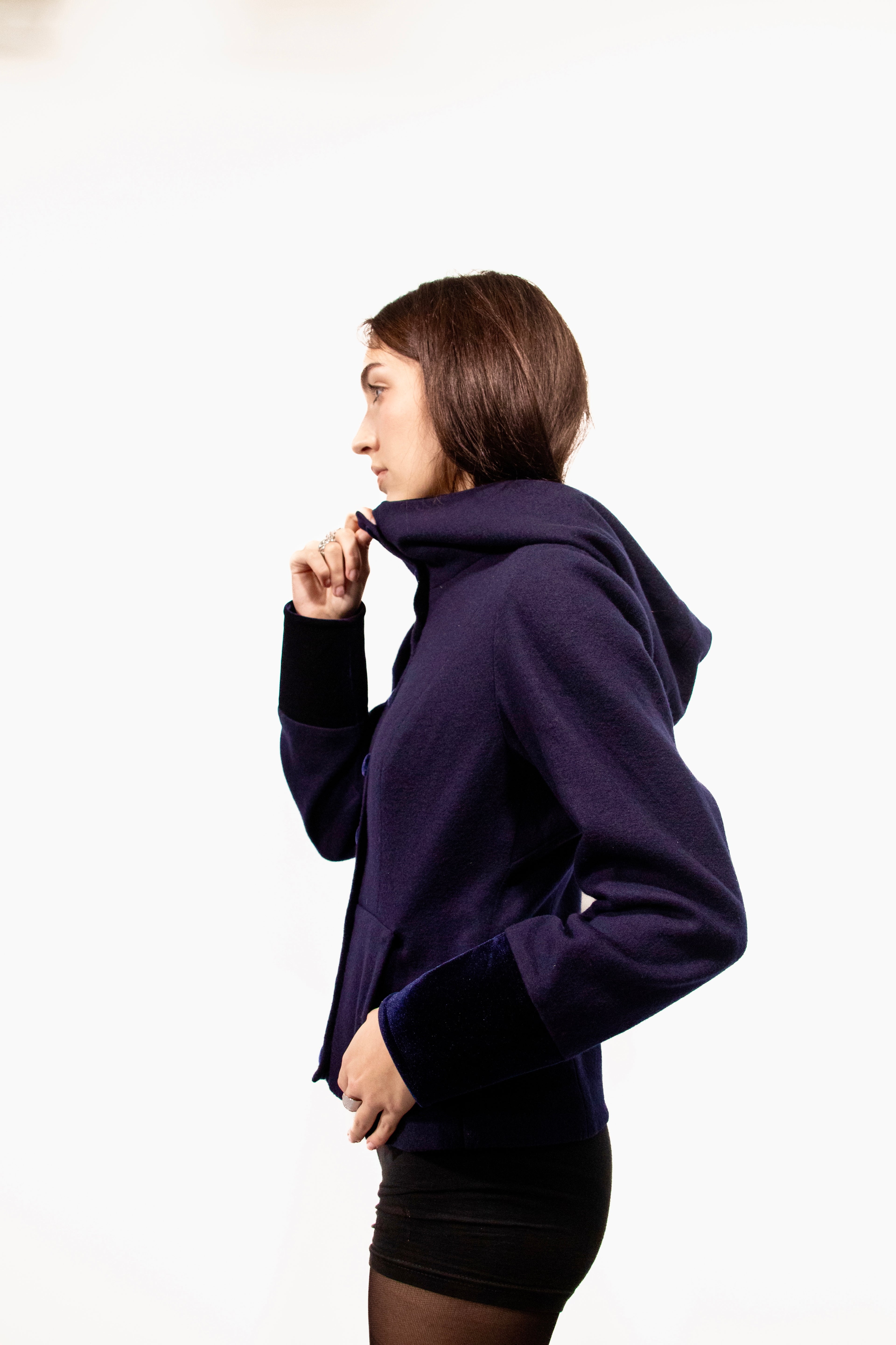 Lili Jacket – Navy Blue Edition